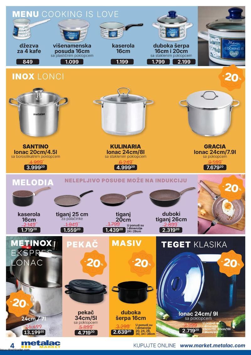 Metalac Market katalog akcija