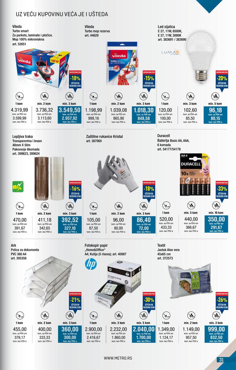 Metro katalog kupi više