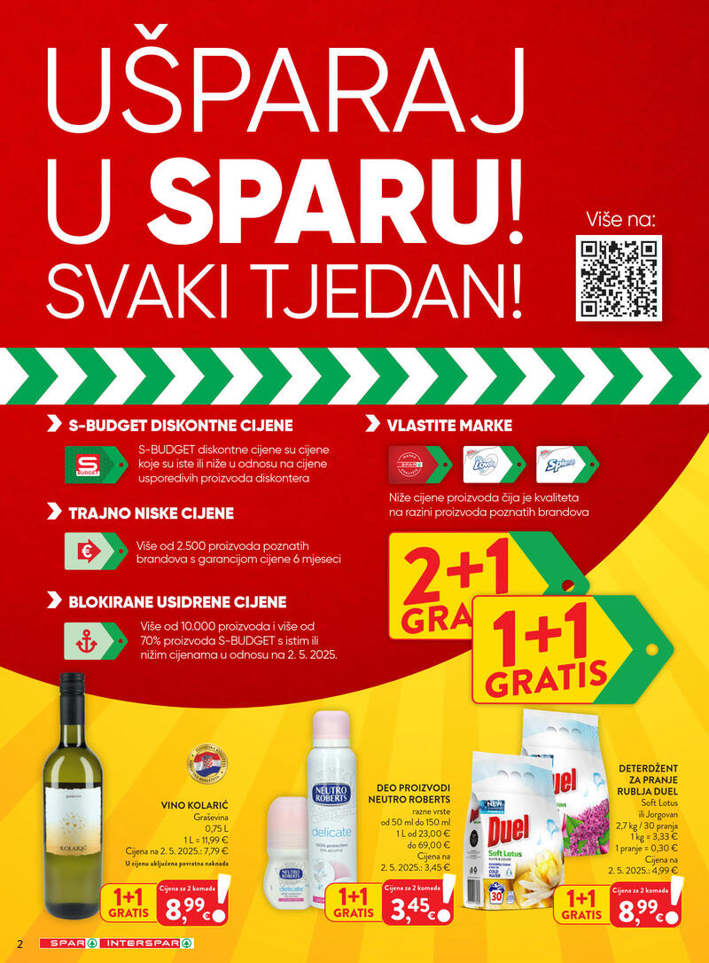 Spar kataloška akcija