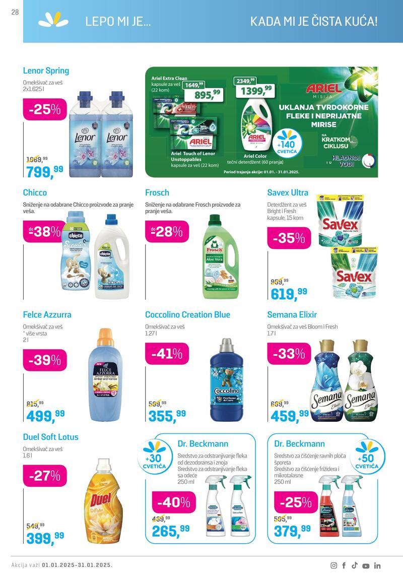 Lilly Drogerie katalog akcija