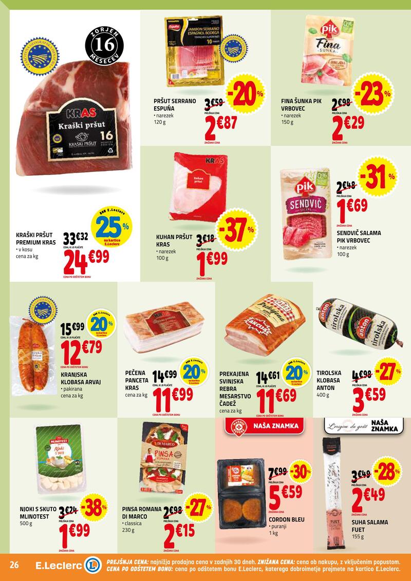 E.Leclerc katalog - Dvotedenska akcija