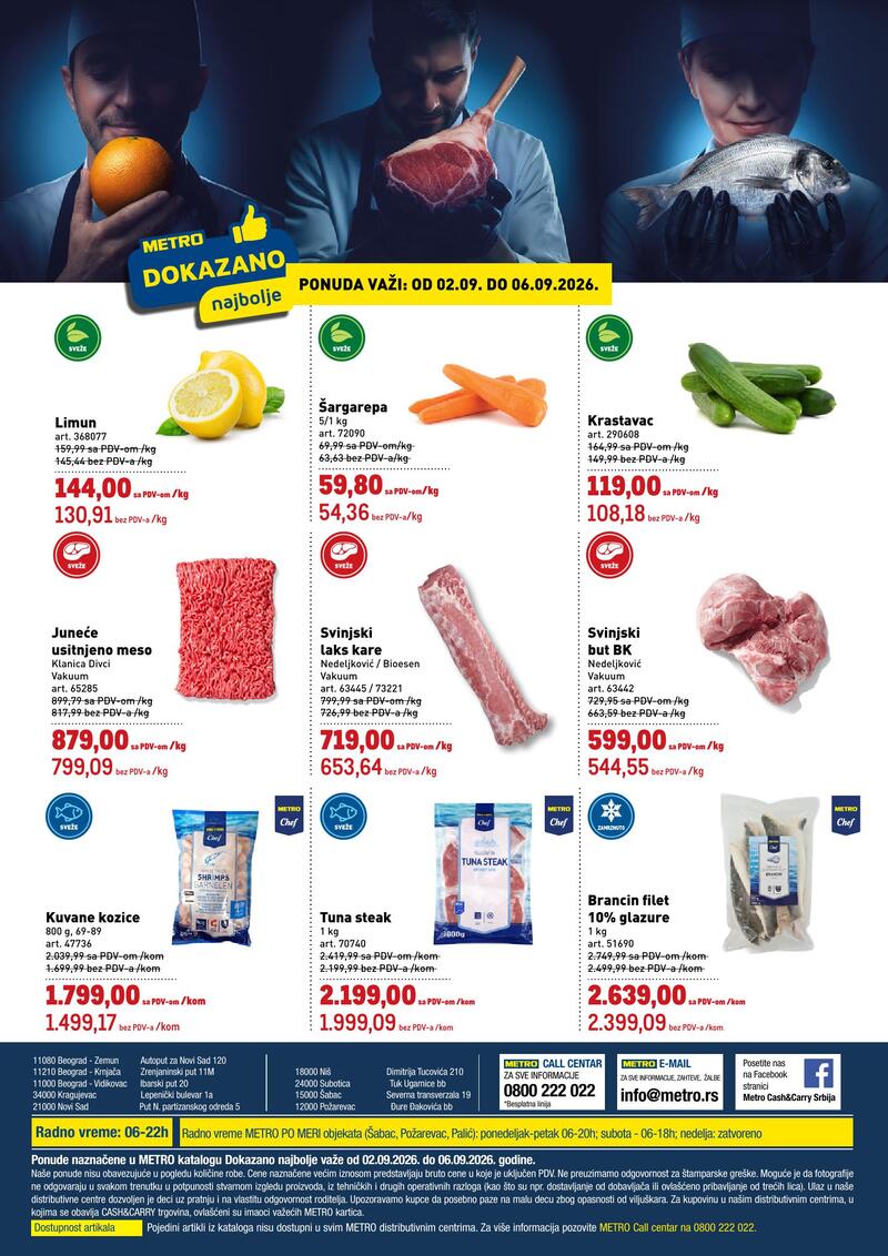 Metro katalog akcija Katalog dokazano