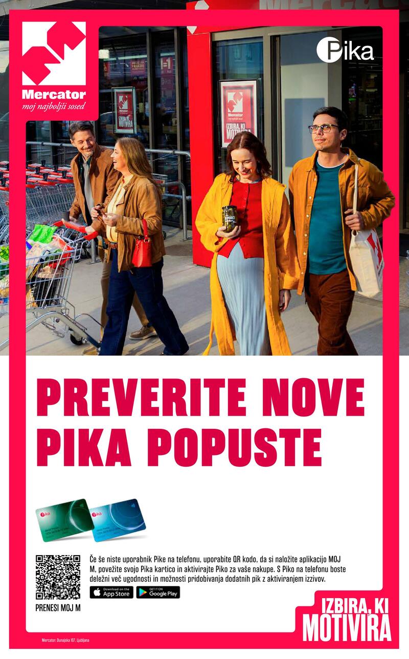 Mercator katalog akcija Preverite nove pika popuste
