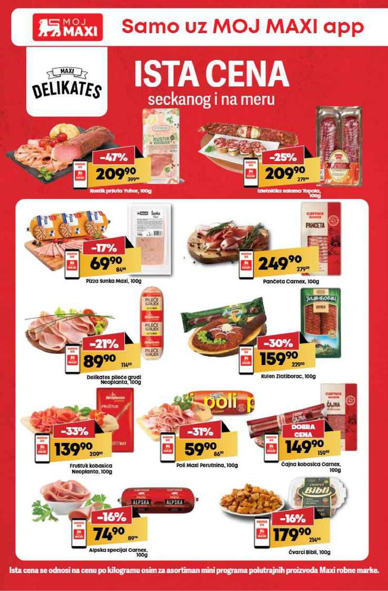 Mega Maxi nedeljna akcija