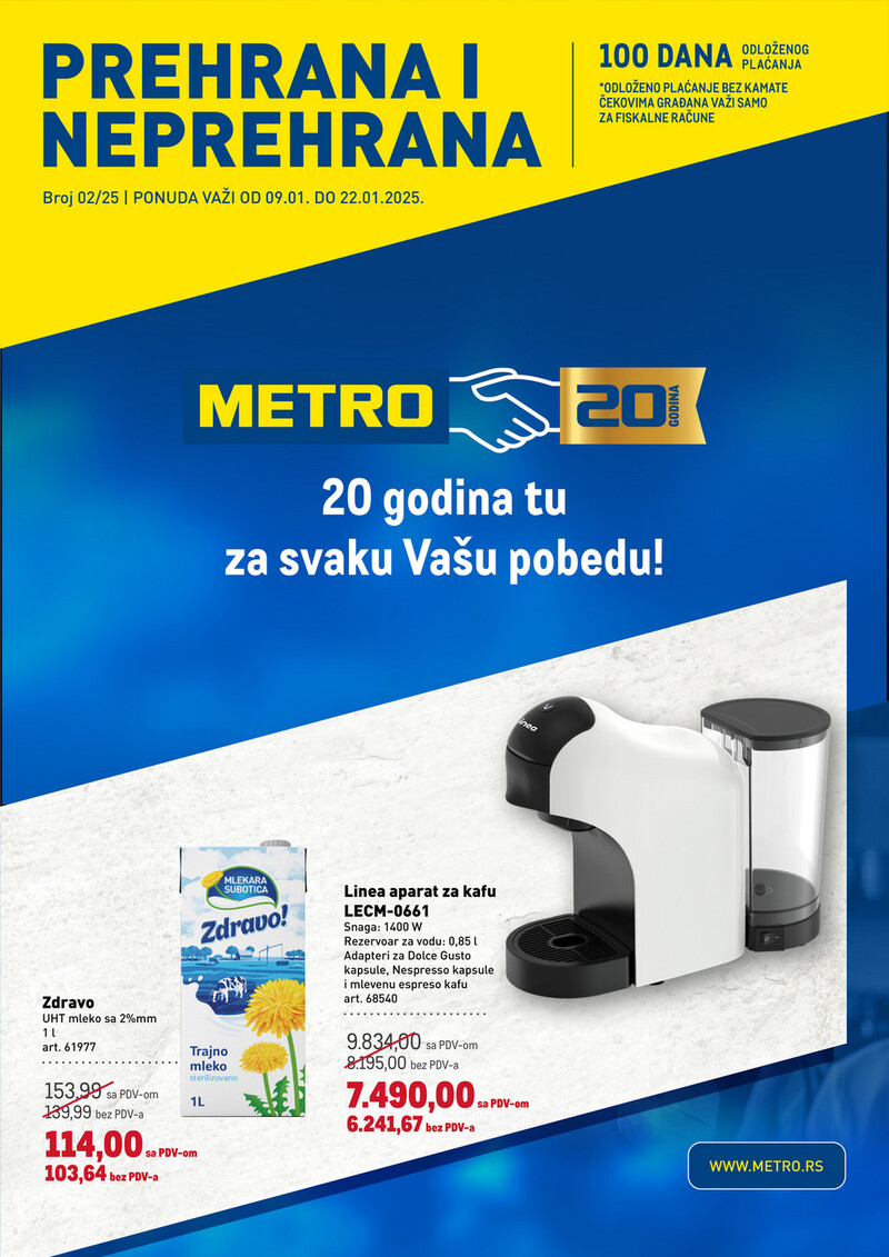 Metro katalog hrana