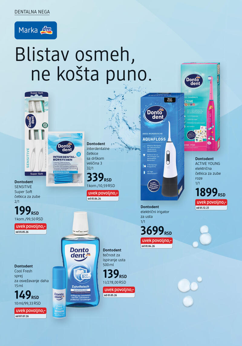 DM Drogerie katalog akcija