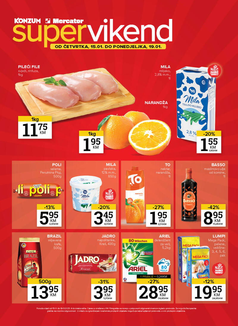 Konzum kataloška akcija