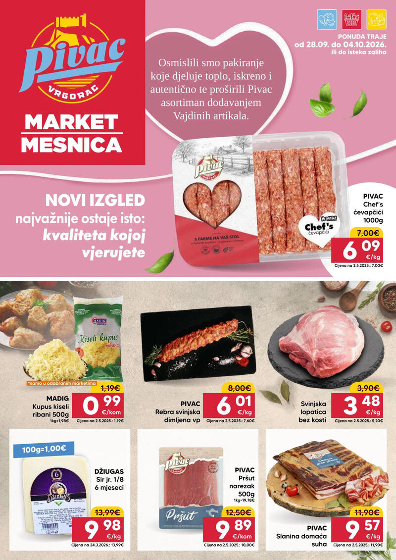 Pivac katalog akcija Tjedna akcija