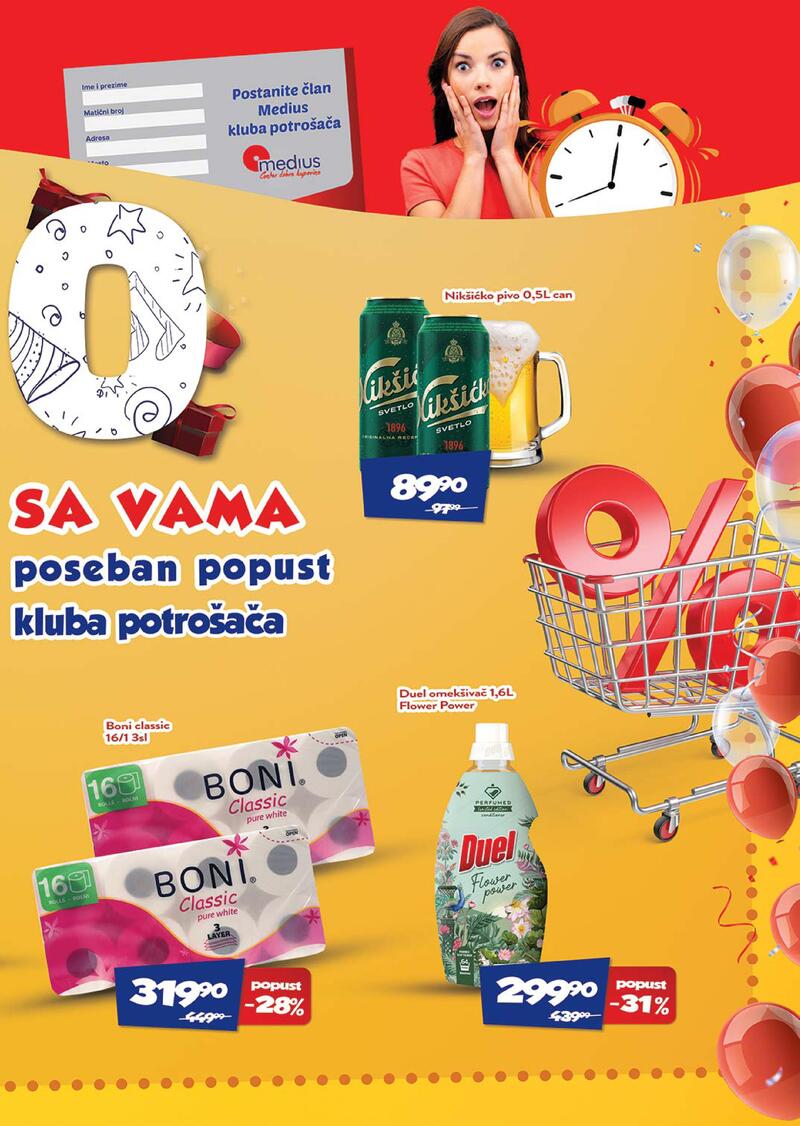 Medius katalog akcija