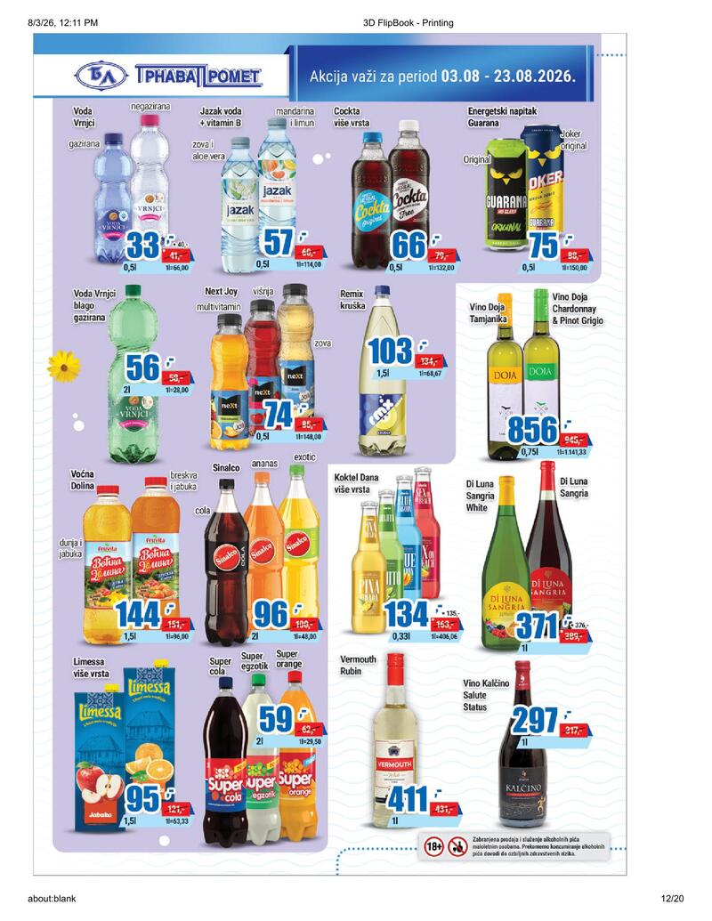 Trnava Promet katalog akcija