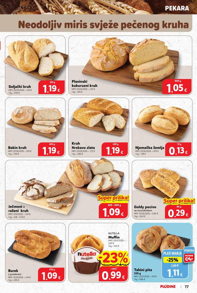 Plodine kataloška akcija