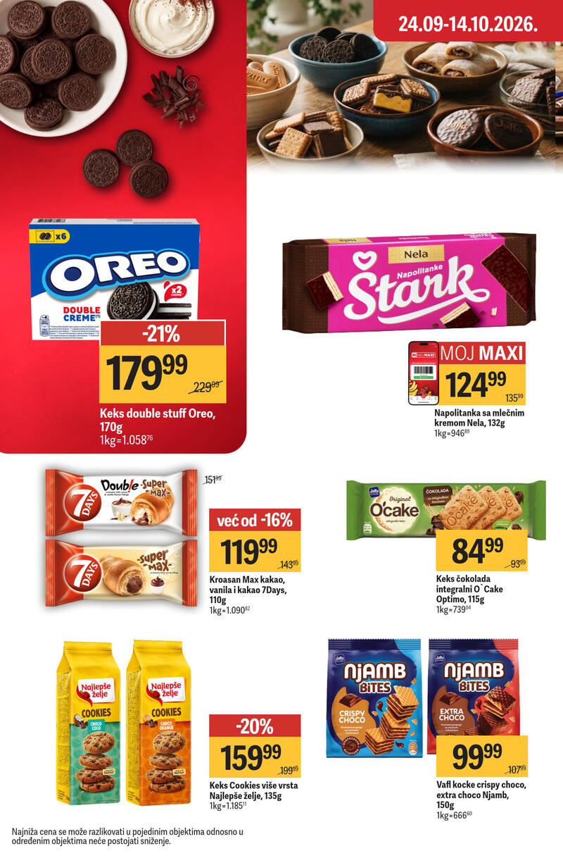 Maxi katalog – Nedeljna akcija