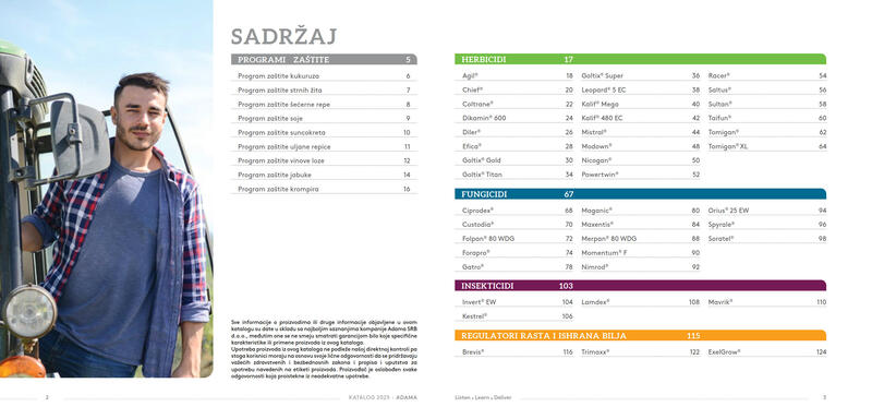 Adama katalog