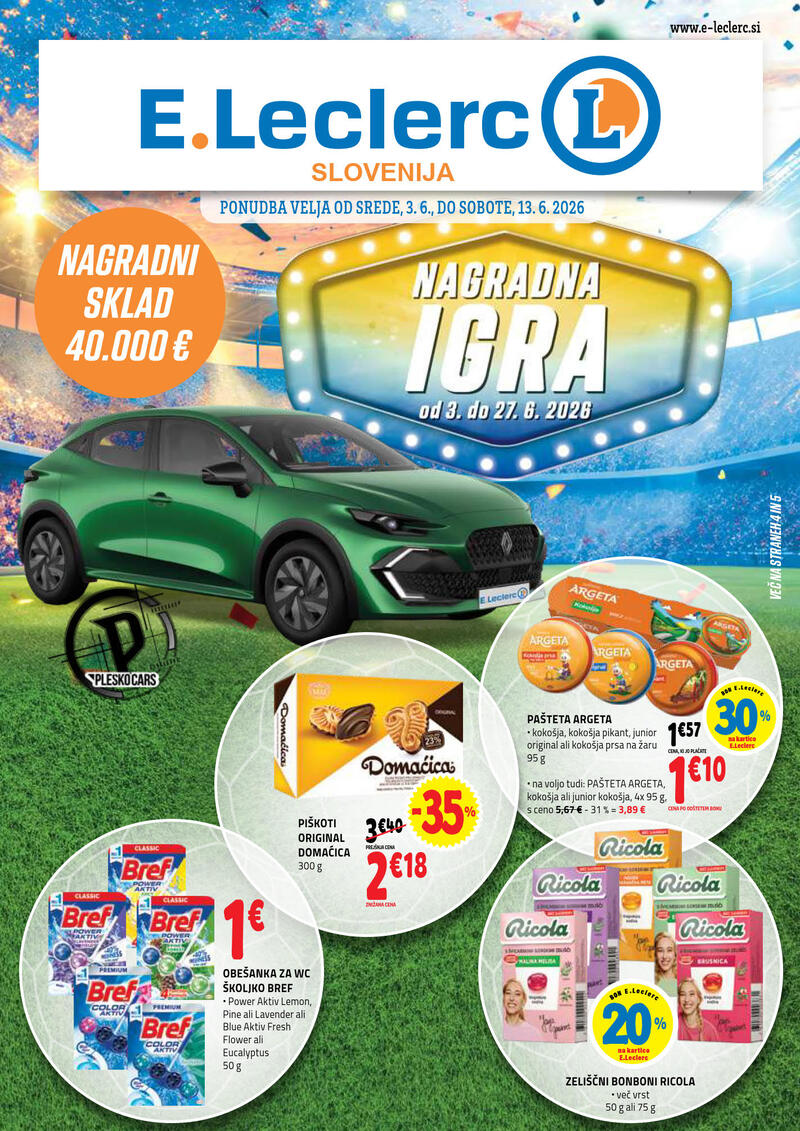 E.Leclerc katalog akcija Spletni katalog