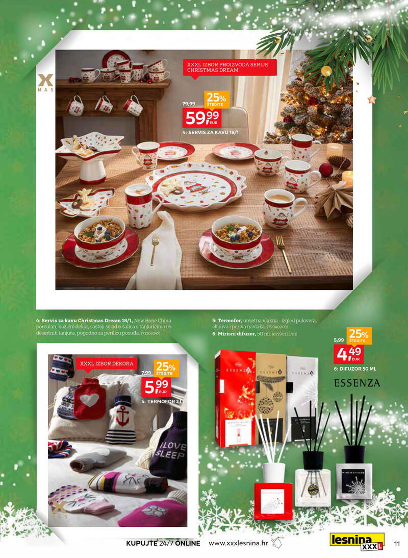 Lesnina XXXL katalog akcija