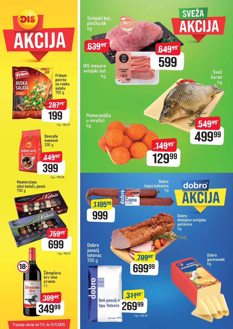DIS Hipermarket nedeljna akcija