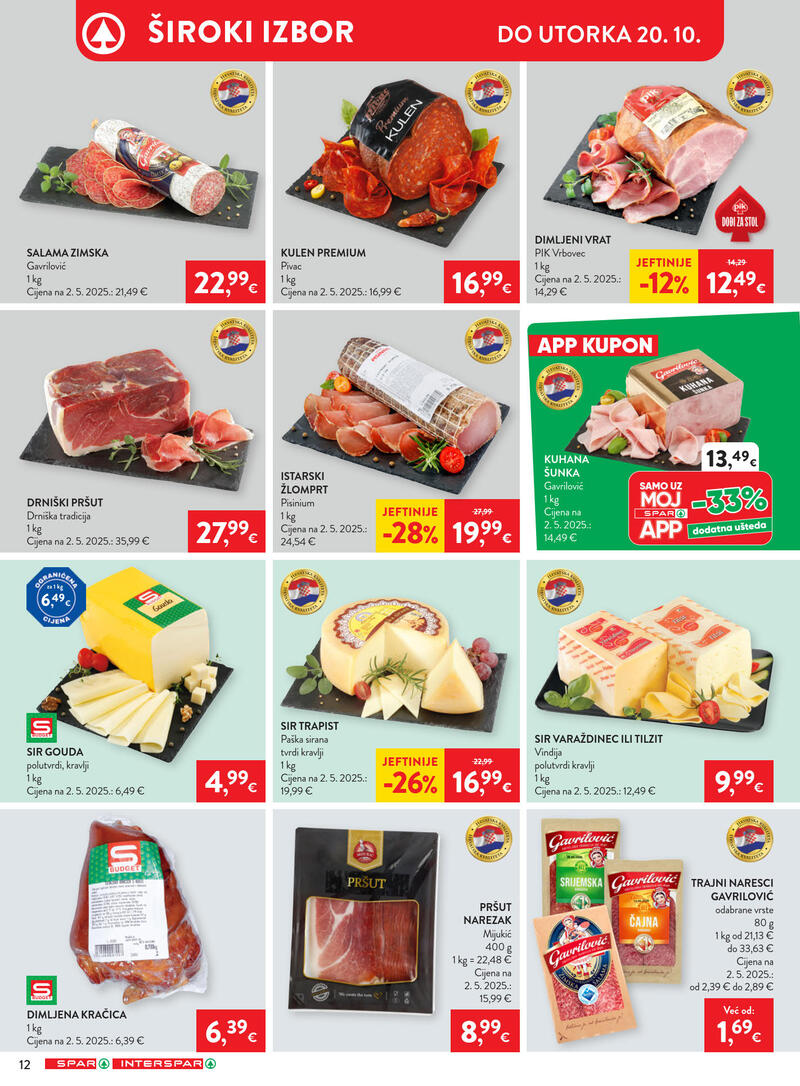 Spar katalog - Tjedna akcija