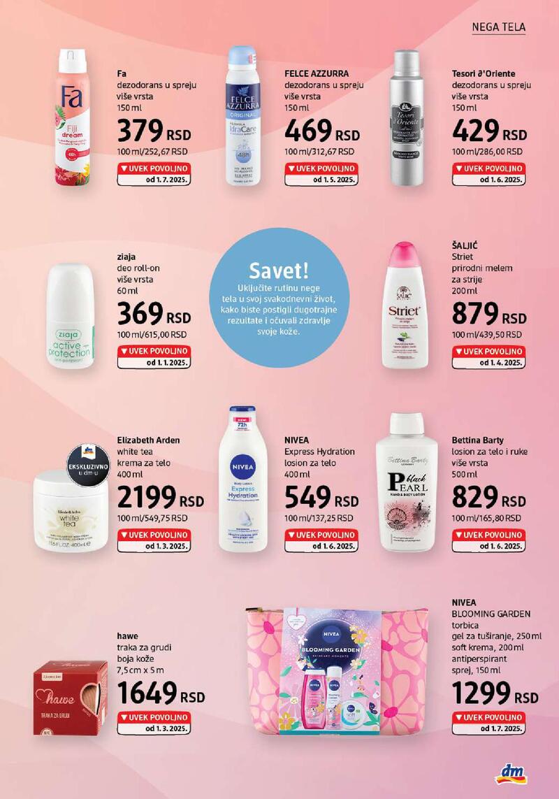 DM Drogerie katalog akcija
