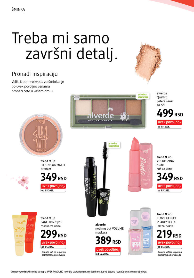 DM Drogerie katalog akcija