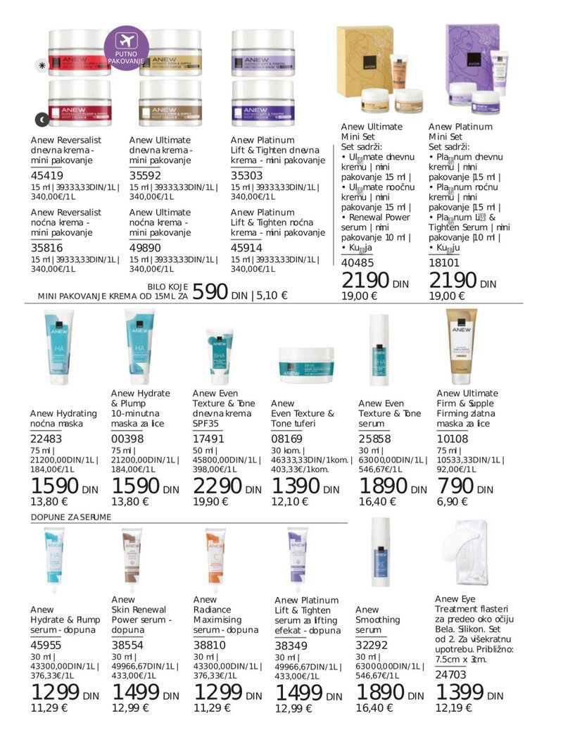 Avon katalog akcija