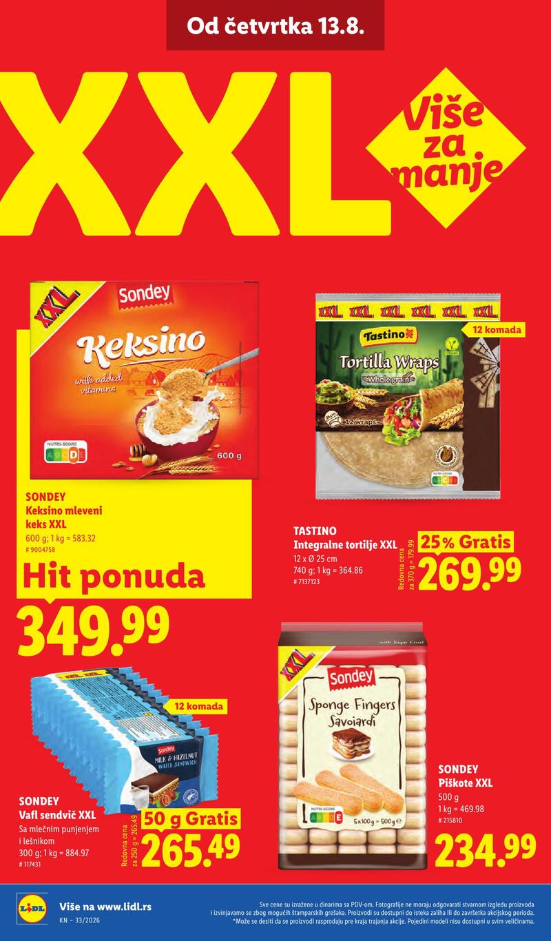 Lidl katalog akcija