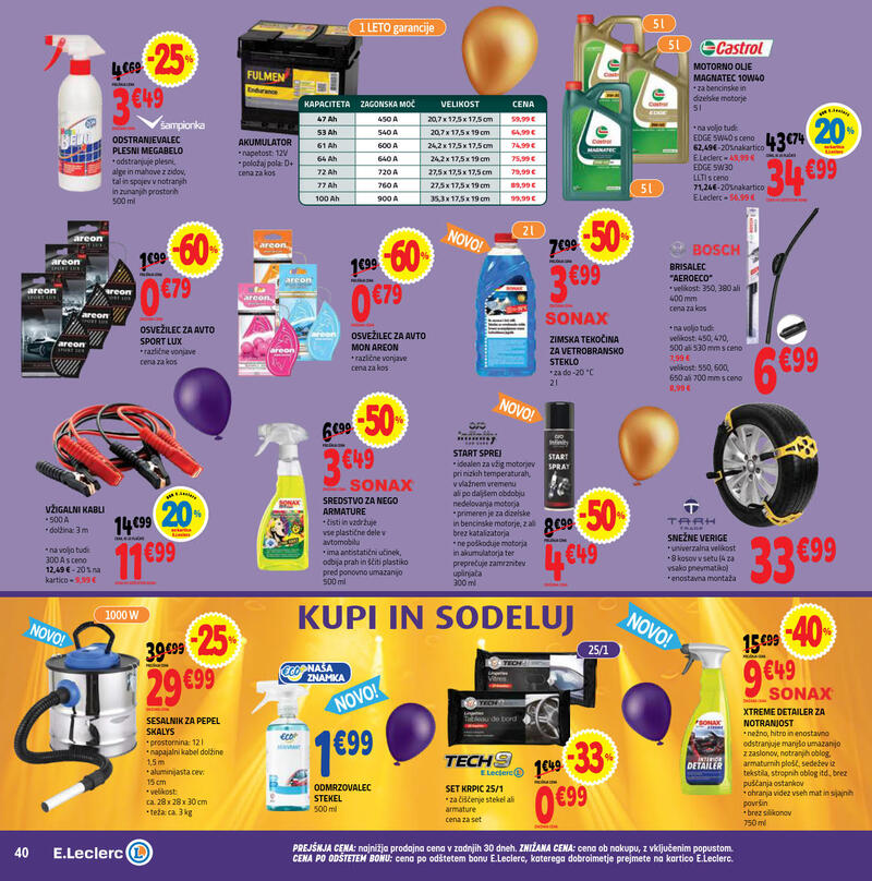 E.Leclerc katalog - Dvotedenska akcija