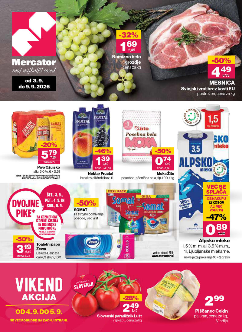 Mercator katalog akcija Redni katalog