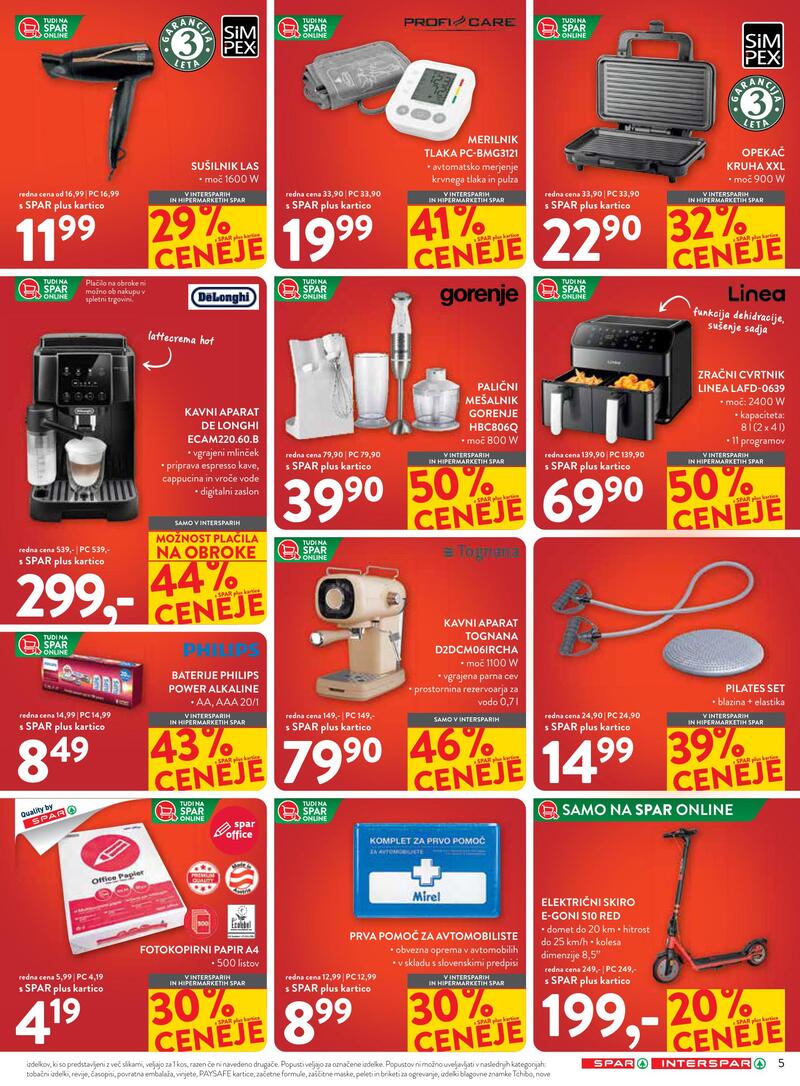 Spar katalog - Mega prihranki
