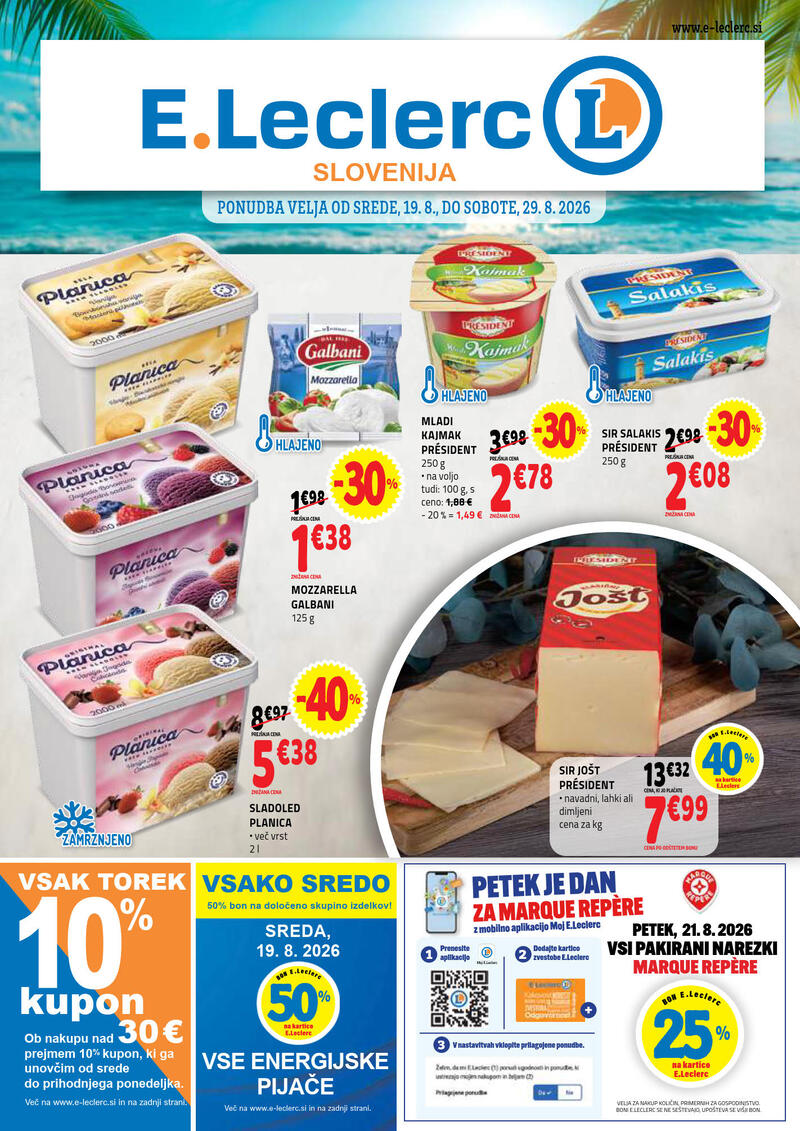 E.Leclerc katalog akcija Spletni katalog