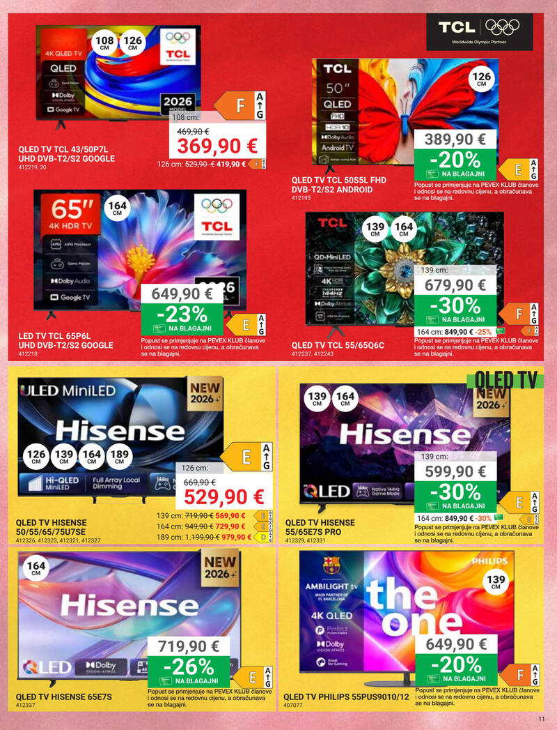Pevex katalog - Mjesečna akcija