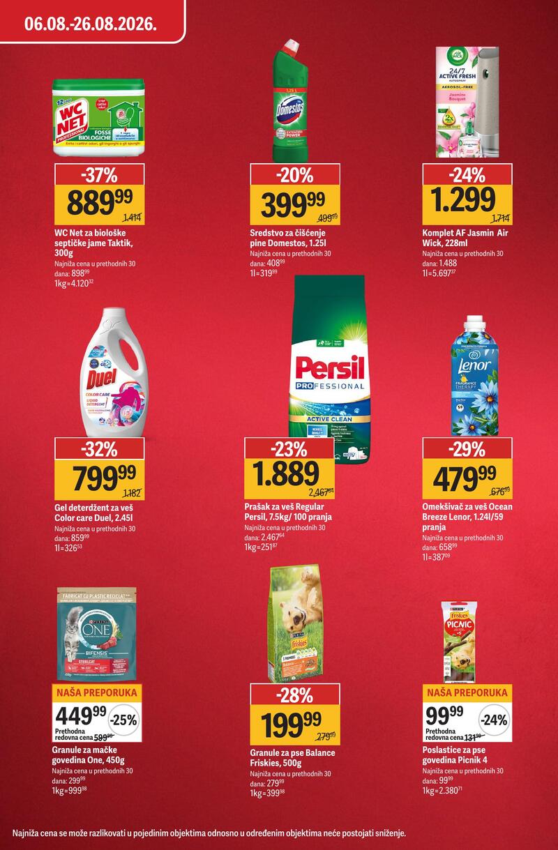 Mega Maxi nedeljna akcija