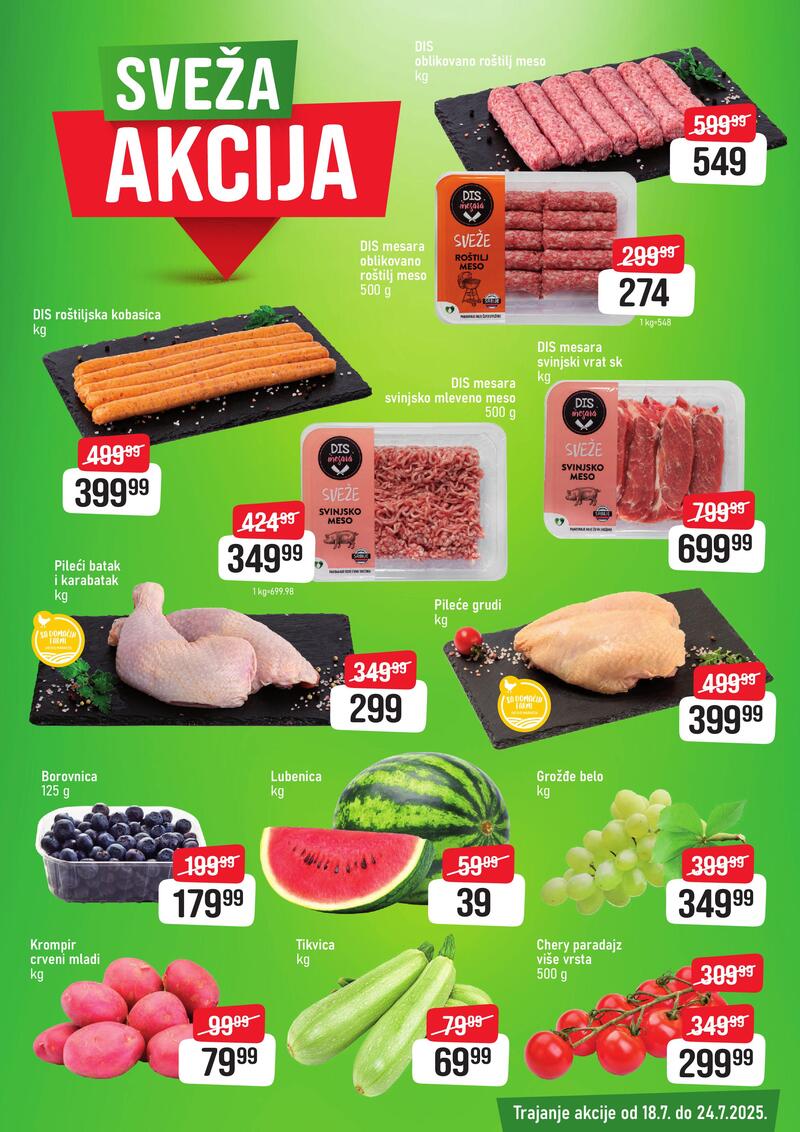 DIS Hipermarket nedeljna akcija