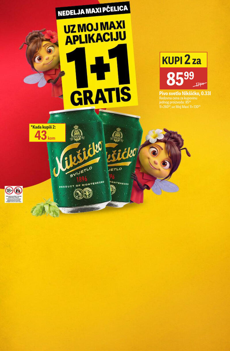Maxi katalog – Nedeljna akcija