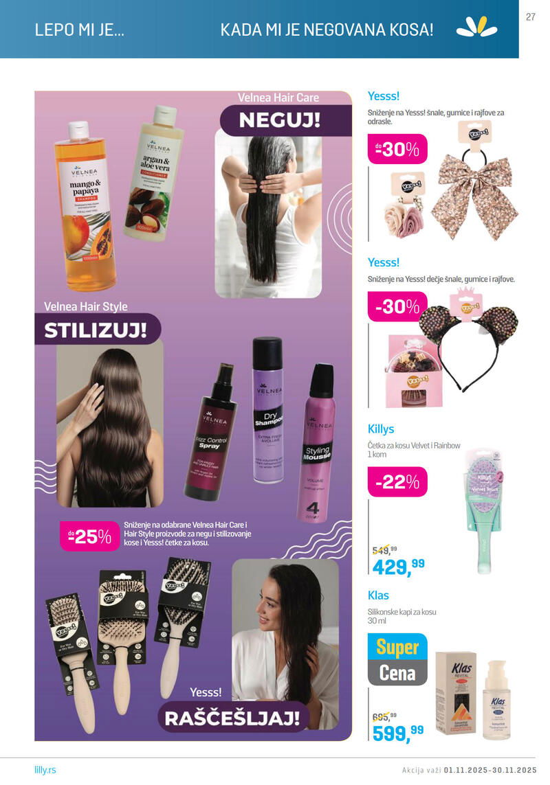 Lilly Drogerie katalog akcija