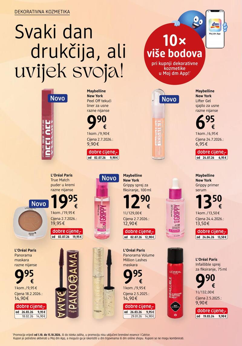DM katalog - Mjesečna akcija