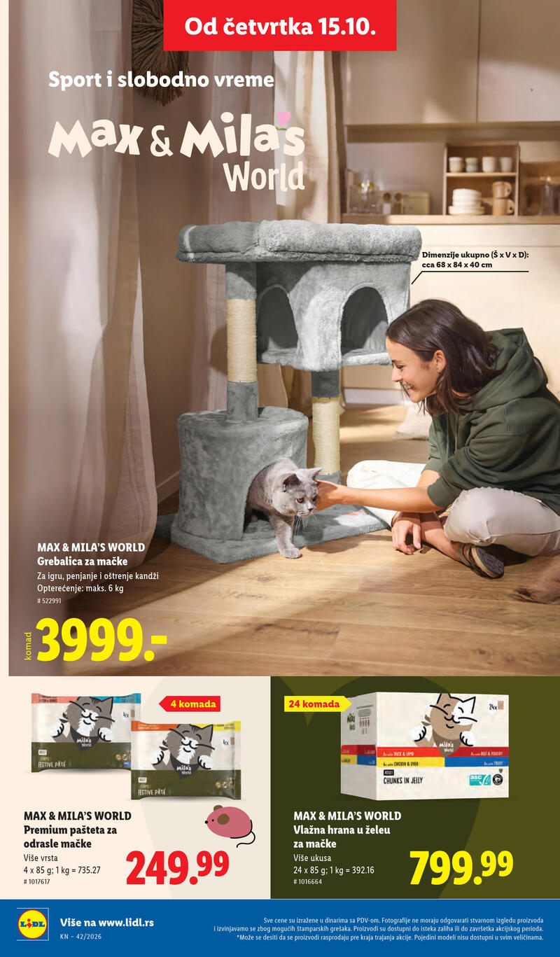 Lidl katalog - Nedeljna akcija