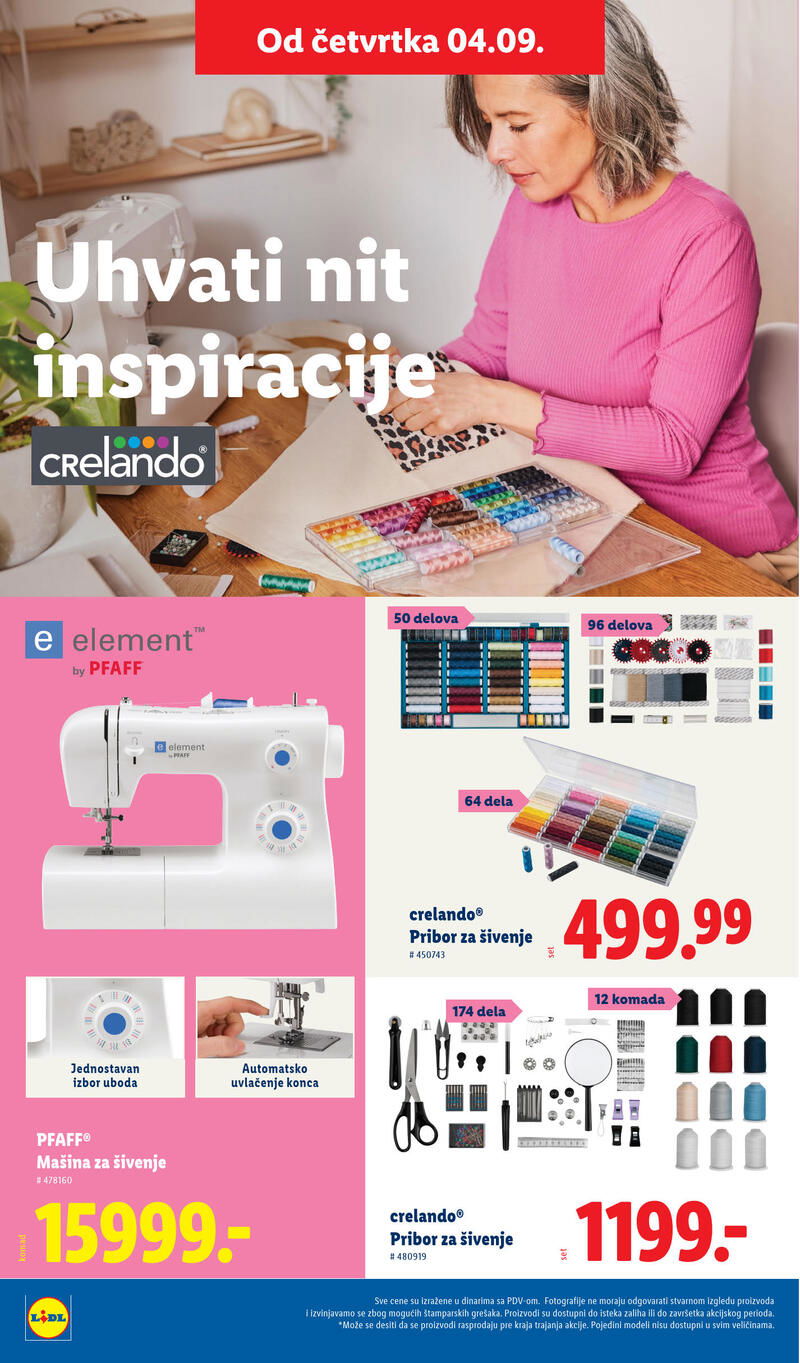 Lidl katalog akcija neprehrana