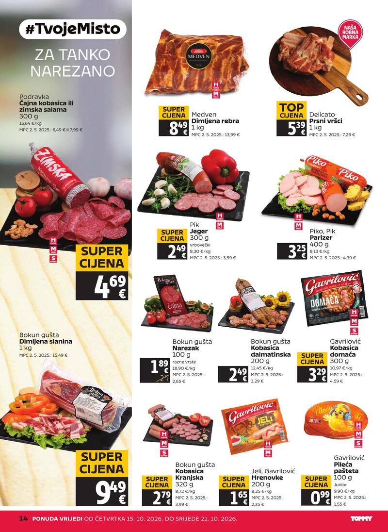 Tommy katalog - Tjedna akcija