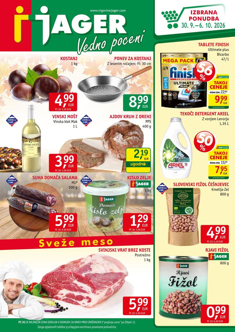Jager katalog akcija Katalog živila