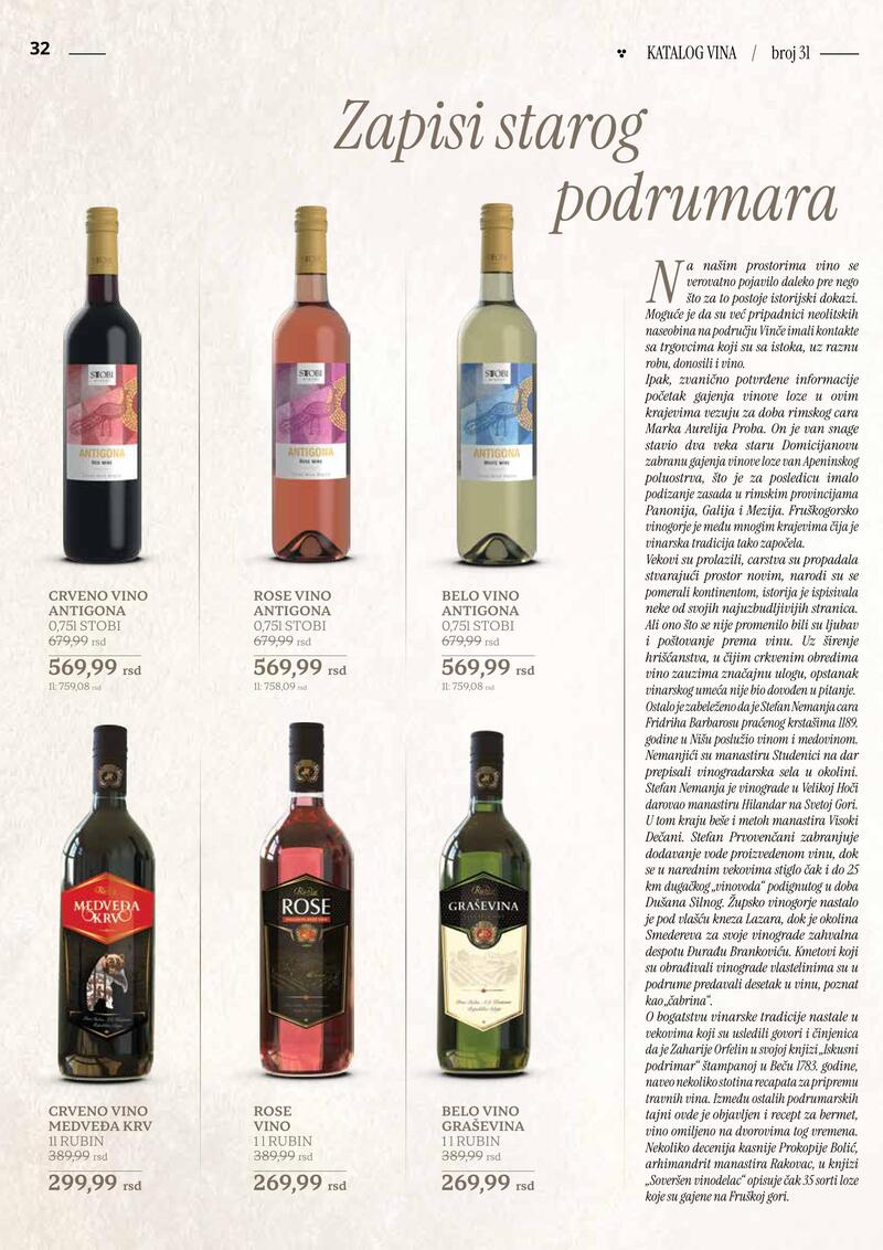 Idea katalog vina