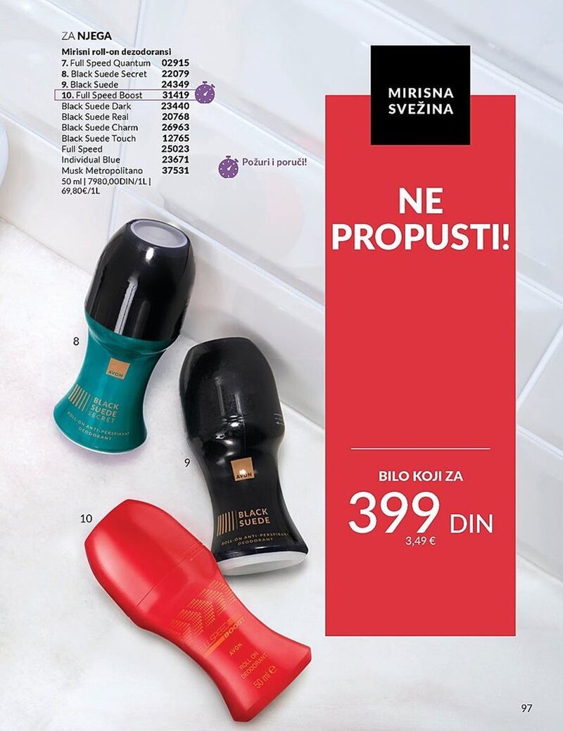 Avon katalog akcija