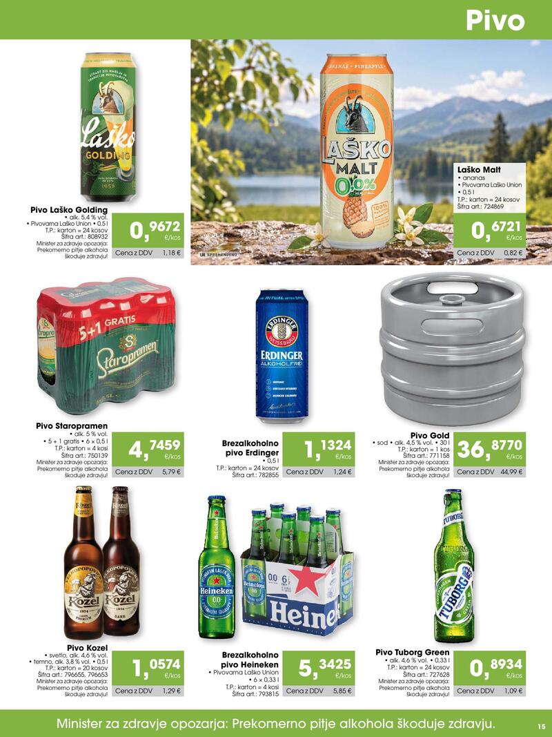Tuš Cash & Carry katalog - Gostinec