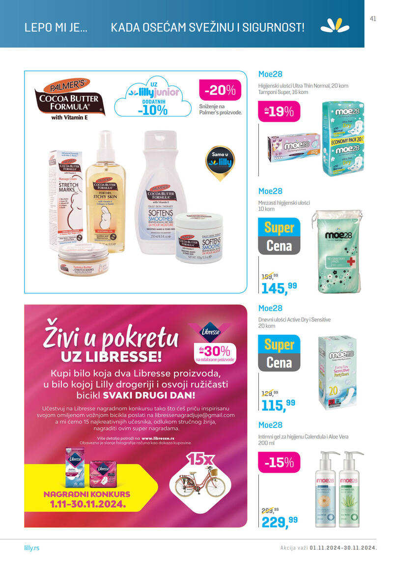 Lilly Drogerie katalog akcija