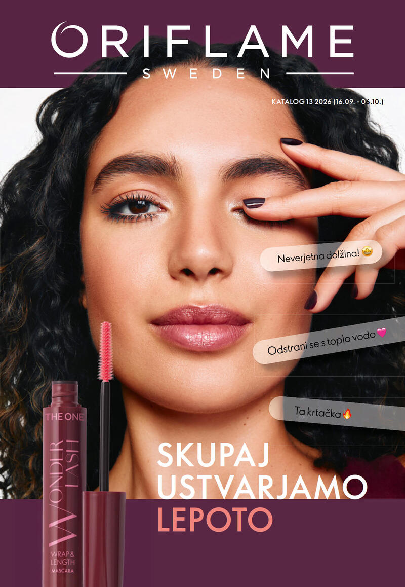 Oriflame katalog akcija Redni katalog