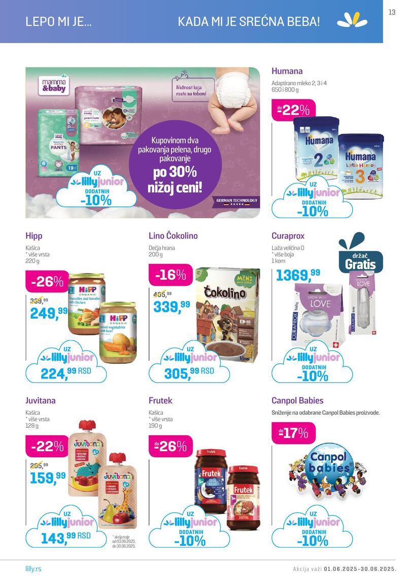 Lilly Drogerie katalog akcija