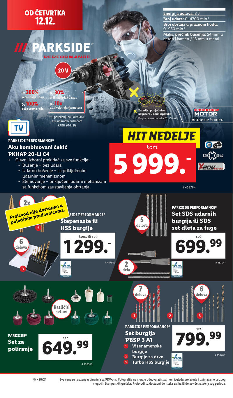 Lidl katalog akcija neprehrana