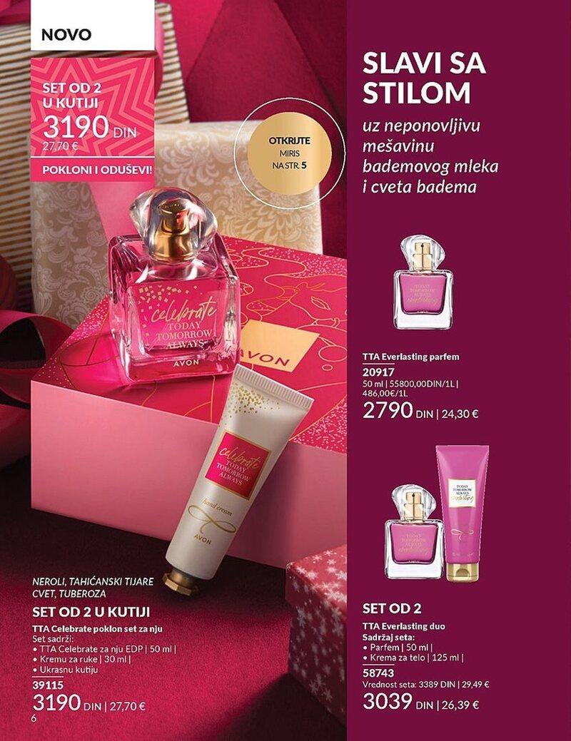 Avon katalog akcija