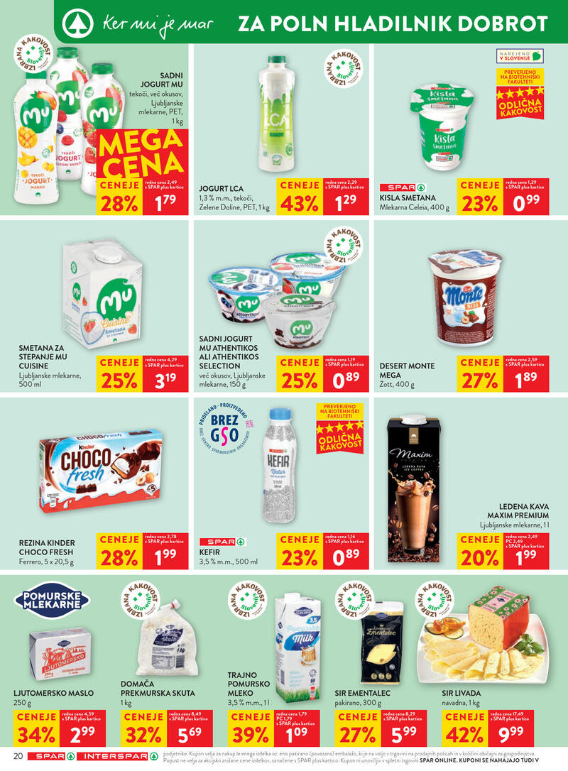 Spar redni katalog