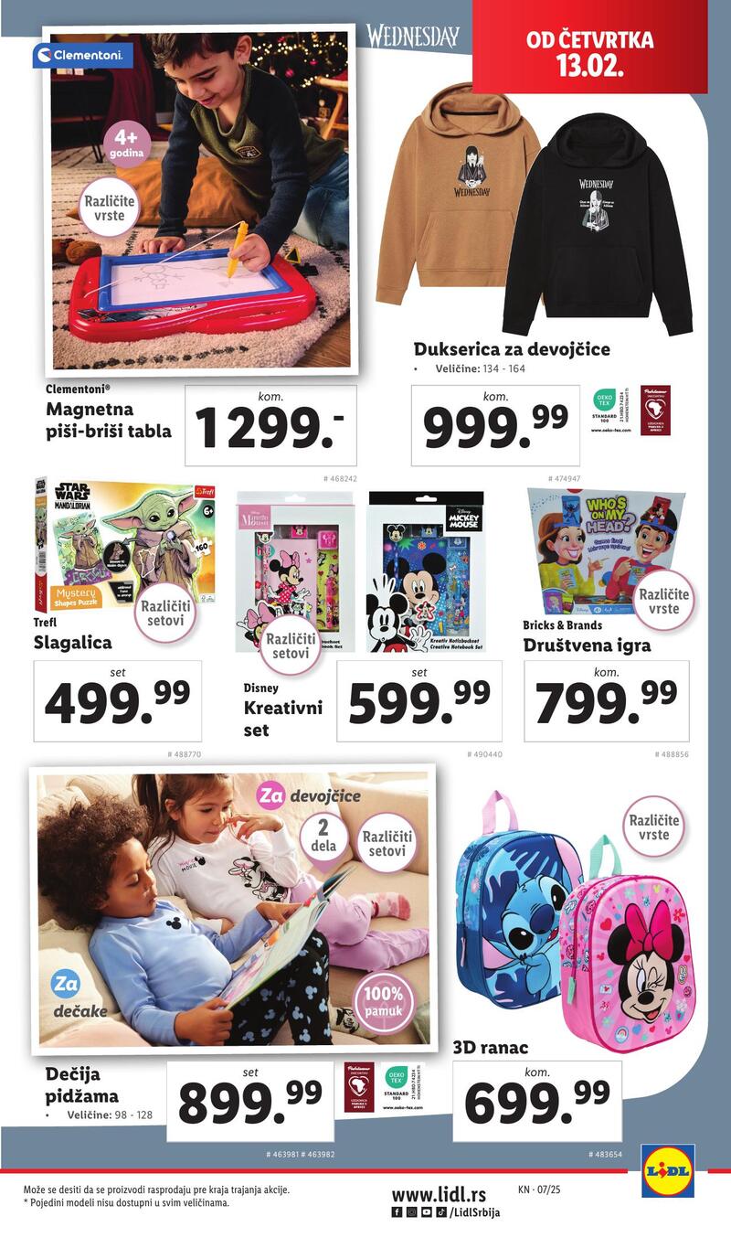 Lidl katalog akcija neprehrana