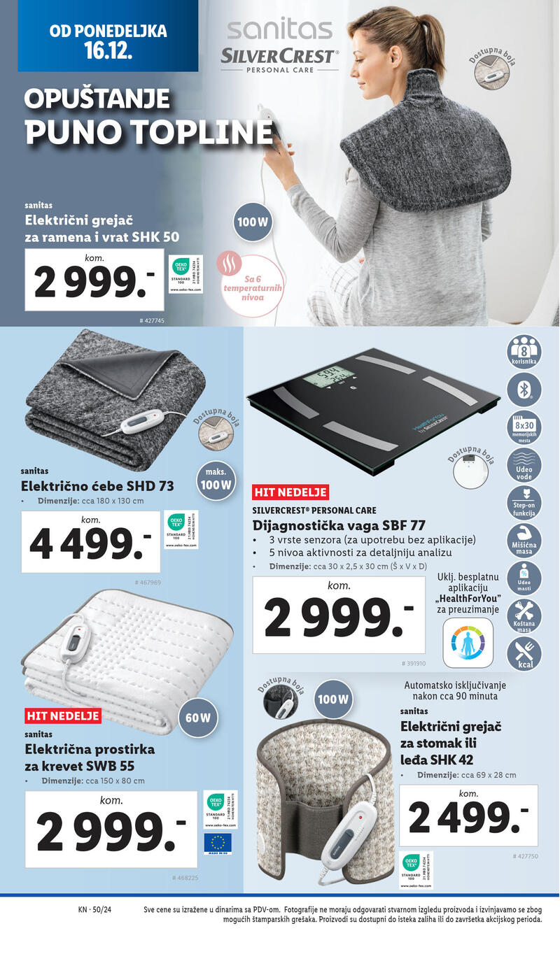 Lidl katalog akcija neprehrana